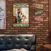 Metal Wall Art Decor, Vintage Dachshund Poster for Home Bar Cafe, Retro Gift