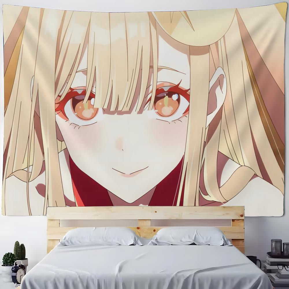 Tapestry Anime Tapestry Wall Hanging Bohemian Wall Tapestries Mandala Home Decor Accessories C-Chou Kaguya Hime!