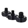 60mm Coarse Female To 1/2" 3/4“ 1" European Fine Male Thread Connector IBC Ton Barrels Rainwater Tank Drainage Outlet Adapter