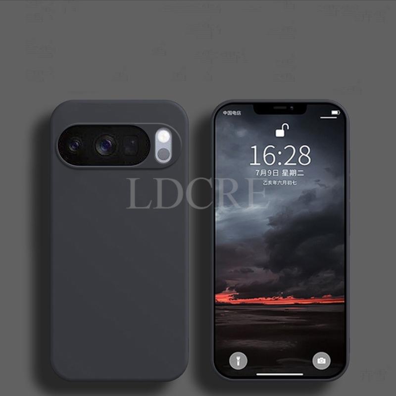 Liquid Silicone Plain Cover For Google Pixel 10 Pro Case Pixel 10 Pro Cover TPU Rubber Phone Protect Case Pixel 10 Pro X6 Cover