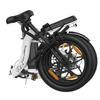 20-inch Folding Electric Bike 250W Motor 48V 16Ah Battery 25km/h 100km Range 20x3.0-inch Fat-Tire Electric Bicycle