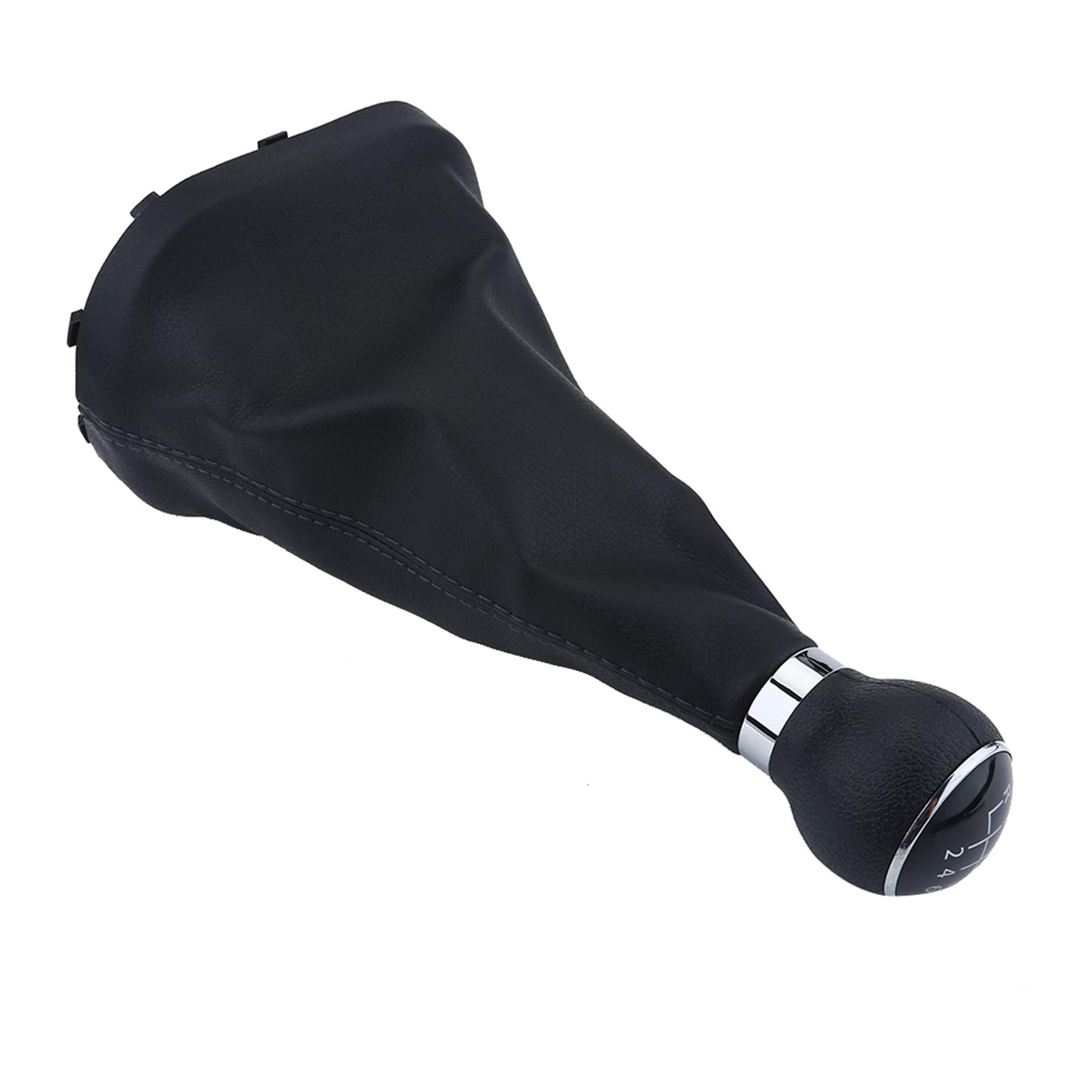 

6 Speed Car Gear Shift Knob Gearstick Gaiter Boot Kit For TOURAN 2003 2010 CADDY II 2 MK2