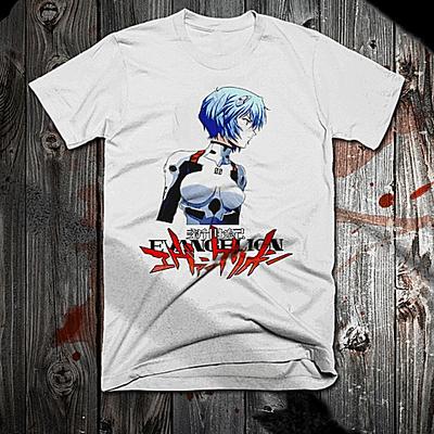 Anime T-shirt Japanese Warrior Mech Cyborg Anime Gamer Warrior sIze S-2XL Tee