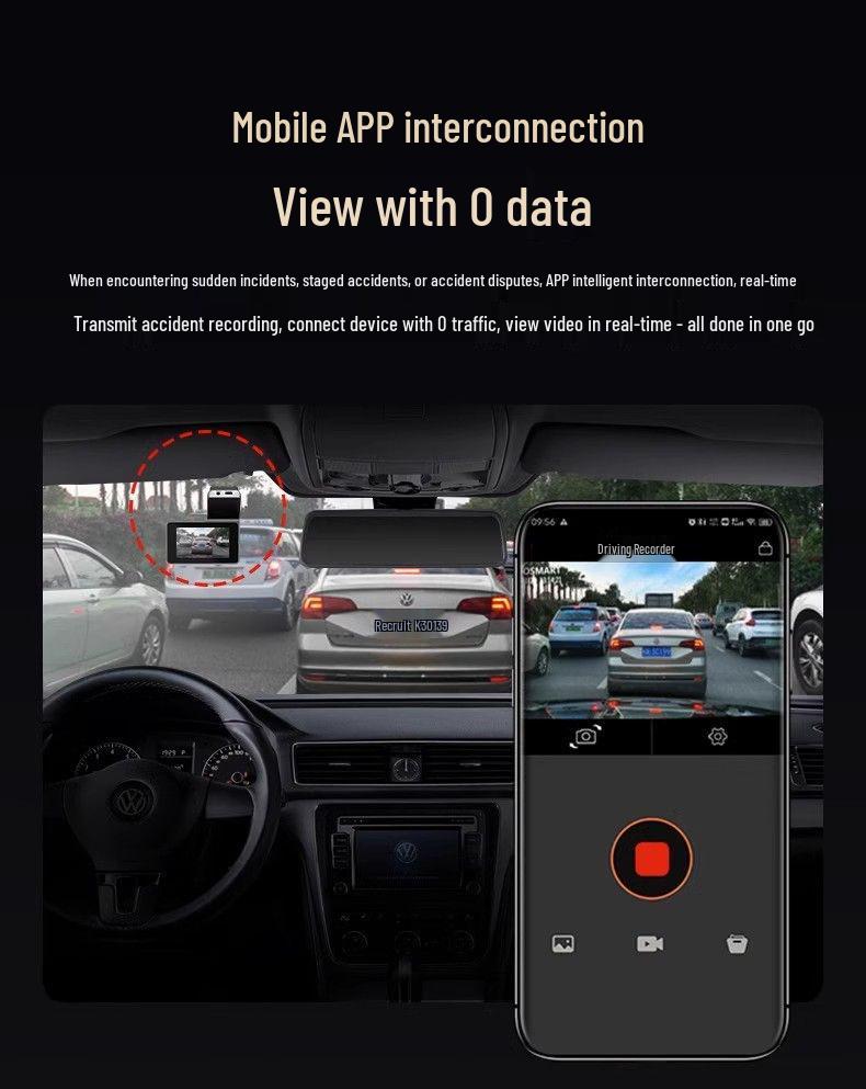 High-Definition Driving Recorder for Toyota Crown 12th, 13th, and 14th Generation