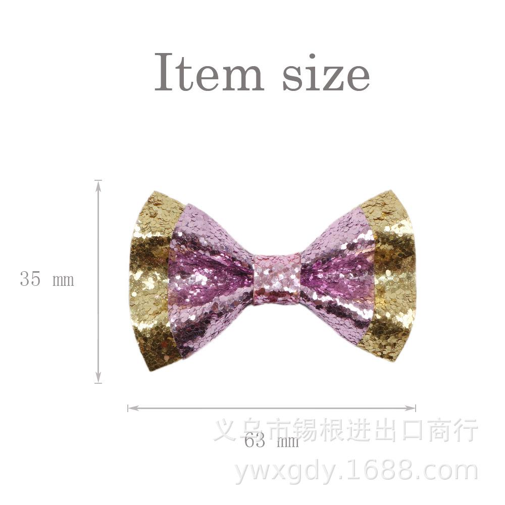 5 Glitter Bowknot Textile DIY Accessories