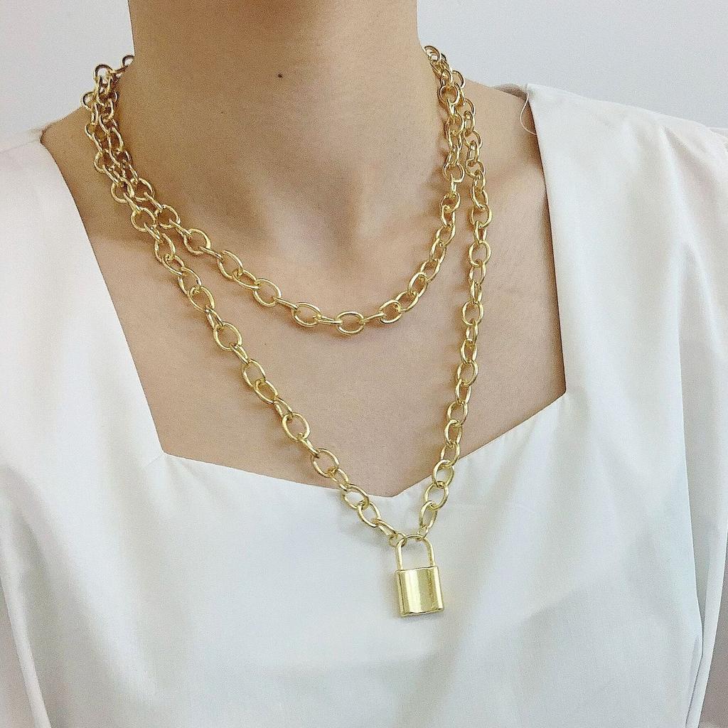 Necklace for Women Bohemian Wind Ins Multi-layer Combination Simple Moon Necklace Women Sweater Chain Beautiful Elegant Necklace for Her