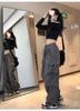 Retro Spicy Girl Hip Hop Wide-Leg Cargo Joggers
