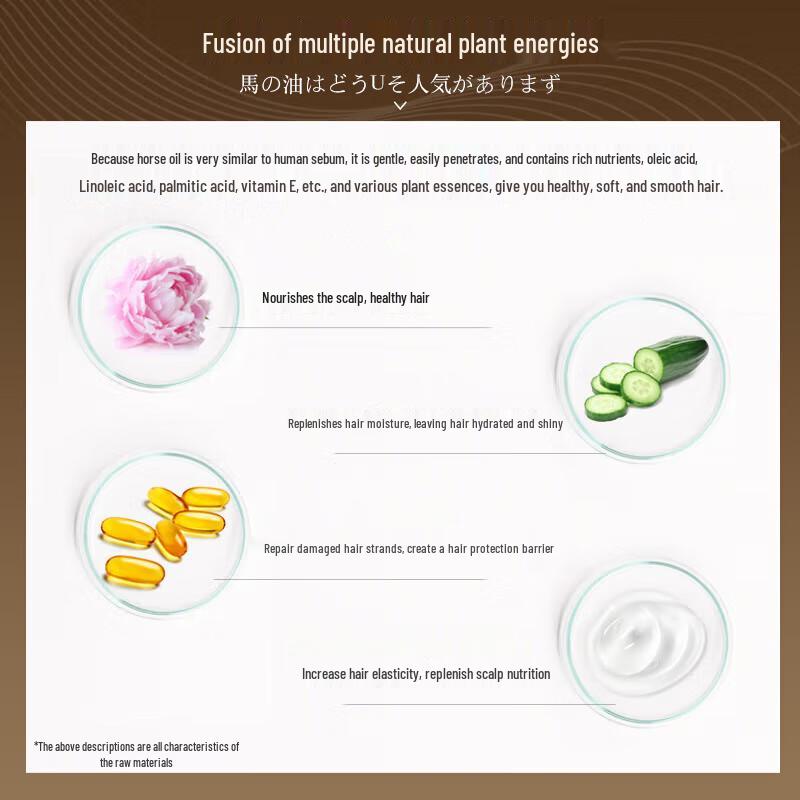 Dieyin Hydrating Horse Oil Shampoo 600ml