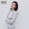 Teenie Weenie Women's Ribbed Half-Turtleneck Base Layer Top