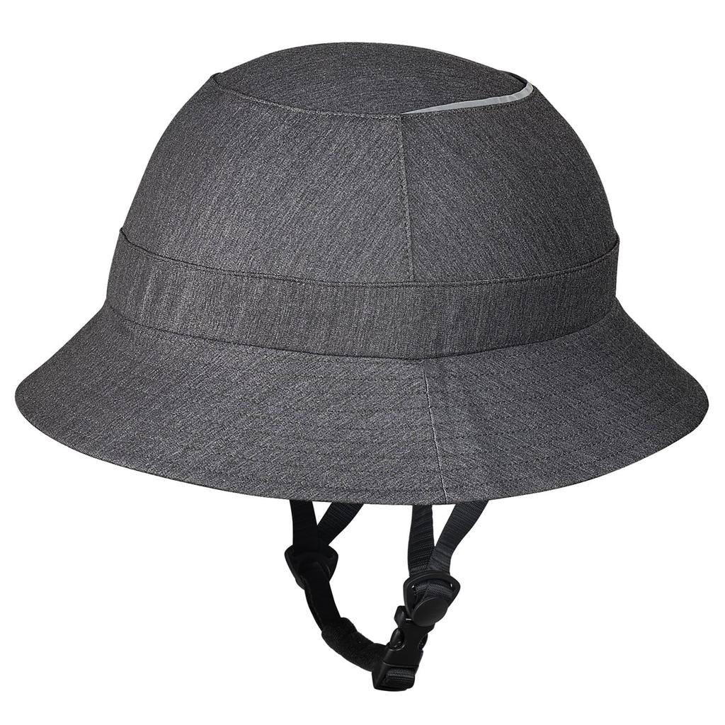 Bicycle Helmet for Stylish Outdoor SG Standard Adjustable Size Adults/Women, Hat-Style Helmet, Certified, Lightweight, Reflective, (54-57cm)