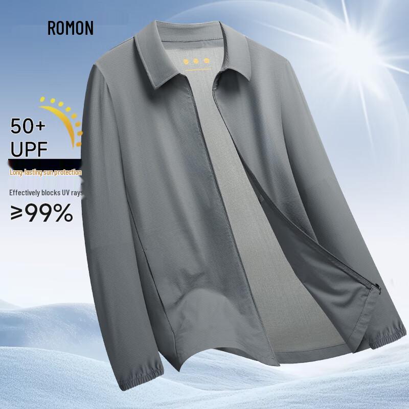 ROMON Men's UPF50+ Ice Silk Sun Protection Jacket