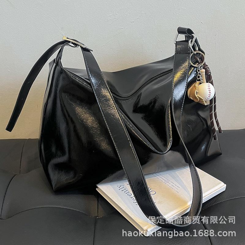 Casual Relaxation Large-capacity Bag Women's 2025 New Commuter Versatile Shoulder Messenger Bag Spring and Summer Tote Bag