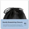 Borsa Portaoggetti Impermeabile Extra Lunga Organizer per la Casa Borsa Organizer Sacchetto con Coulisse