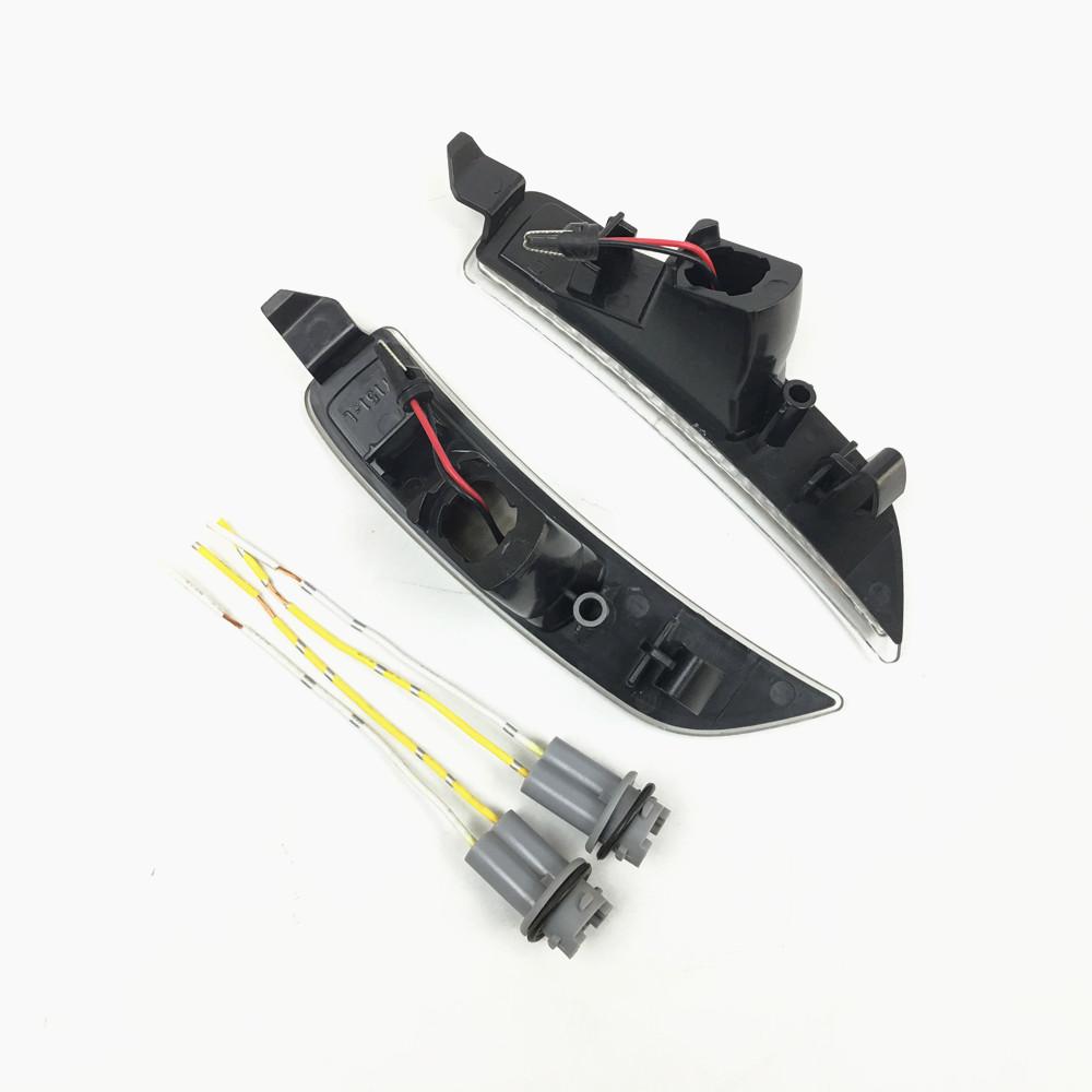 For Mazda Miata MX5 2016 2017 2018 2019 2020 2021 LED Side Marker Light Fender Bumper Lamp Front Amber Red Rear