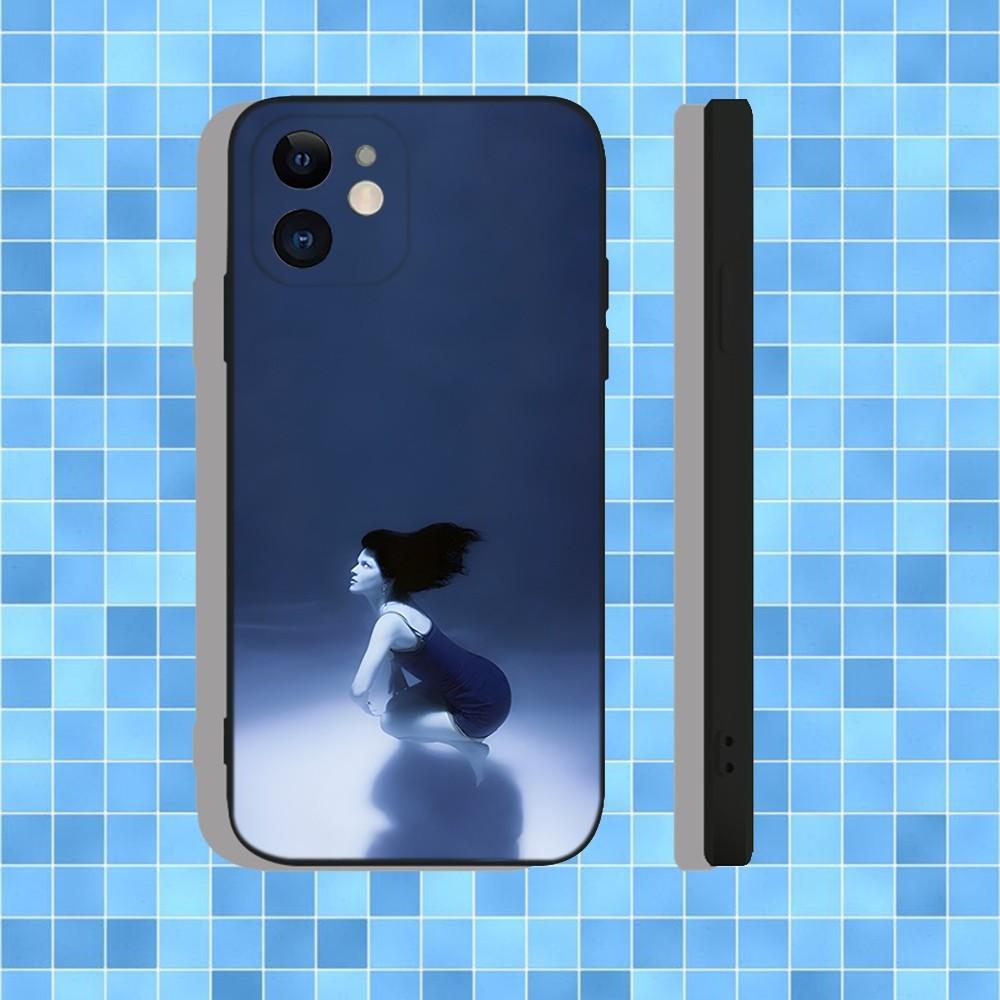 THE MARiAS SUBMARINE Phone Case For iPhone 16,15,14,13,12,11,Pro,Max,Plus,X,XS,XR,SE,8,7,Mini,Soft Silicone Black Case iPhone12