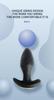 Wireless Remote Control Rotating Vibrating Silicone Anchor Anal Plug