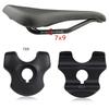 Bicycles Seat Tube Oval Rail Clip Universal Bike Seatpost Clamp Sadde Tube Clip for Carbon Saddles Rails Easy Install