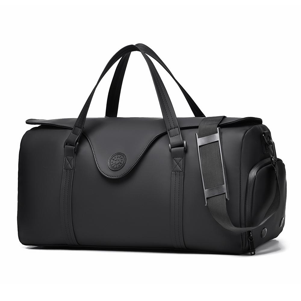 Large Capacity Fitness Bag, Men's Bag, Dry Wet Separation Crossbody Bag, Luggage Storage Bag, Independent Shoe Compartment, Athlete Training Bag