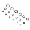 225PCS O Ring Assortment IMPA813072 Rubber O Rings Set for Automotive Maintenance Plumbing Sealing Repair