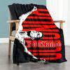 Messi 374 Personalized Name Blanket Gift Customizable Blanket Durable Comfort Throw For Chair Bedding Nap Livingroom All-Season Use