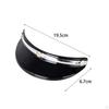 Helmet Visor Peak Cover Sun Protector 3 Snaps Portable Universal for 3/4