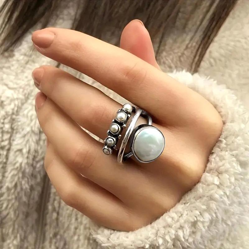 Punk Personalized Wide Ring Status Symbolizes European and American Luxury Wrapped with Irregular Lines