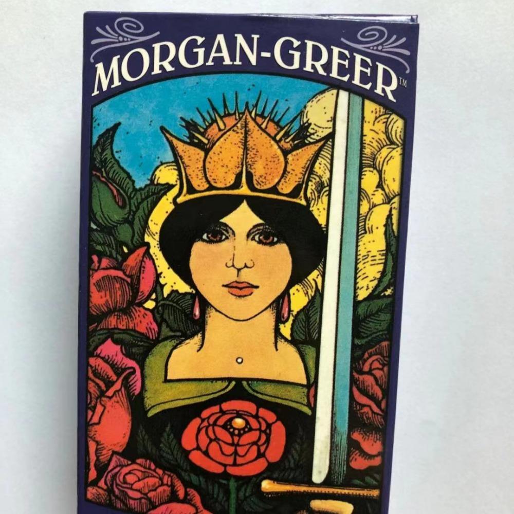 Mazzo di Tarocchi Morgan Greer con Guida per Principianti 78 Carte di Dimensioni Standard 12*7cm
