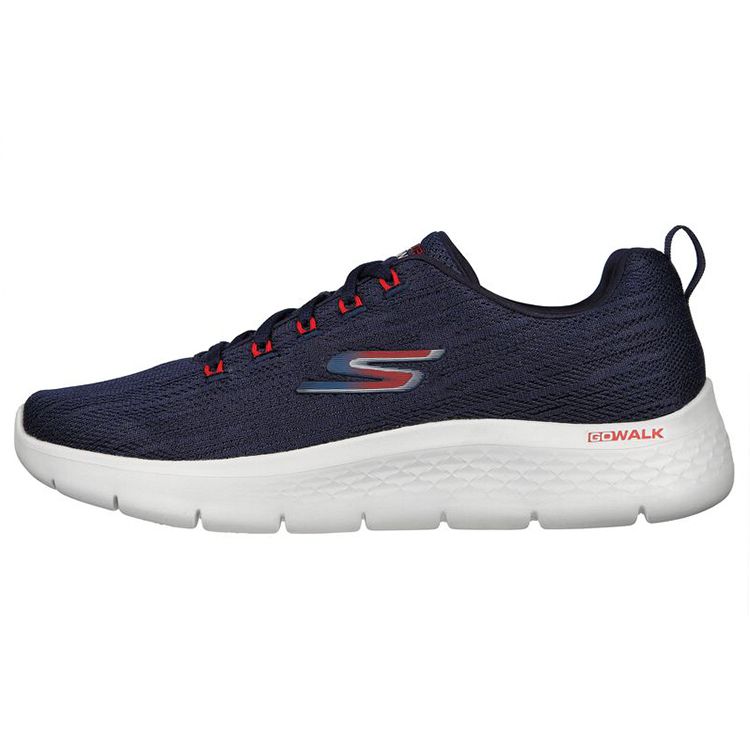 Skechers Go Walk Flex Sport Low Top Casual Shoes Men sneakers Navy-Blue 216481-NVRD 41