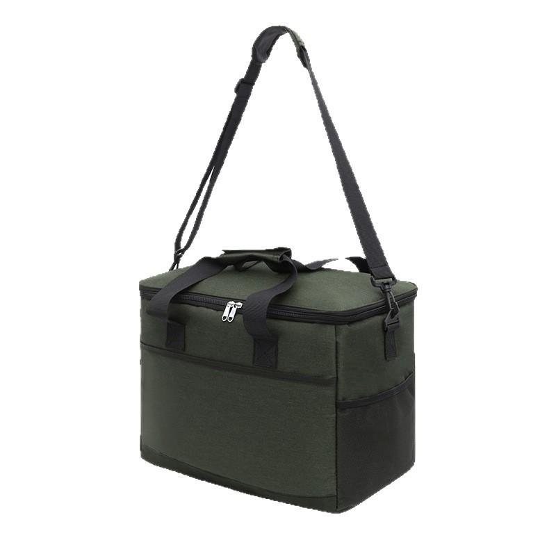 Outdoor Large Capacity Picnic Bag Waterproof Ice Bag Single Shoulder Insulated Bag Portable Lunch Box Bagpevathickened