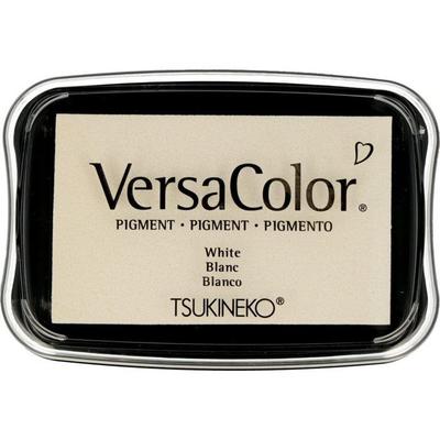 Ink Pad - Slow Drying - Embossing - White - VersaColor - Tsukineko