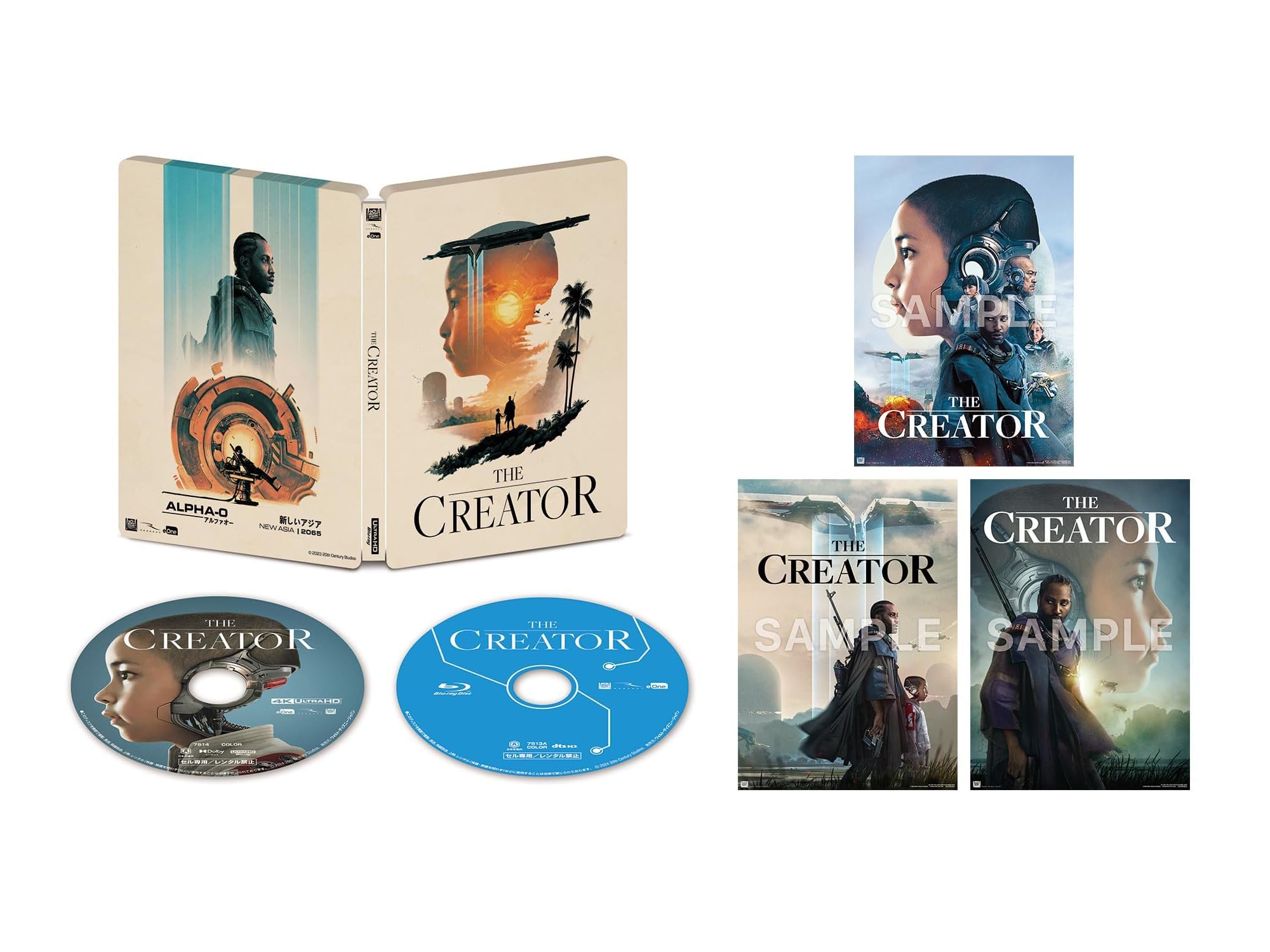 

Создатель 4K UHD Стилбук ULTRA HD 3 Оригинальных A3 Визуала [4K + Blu-ray] (Включает листы) [Блю рей]