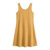 2026 Sommer Strand Locker V-Ausschnitt Ärmellos Baumwolle Leinen Kleid für Damen