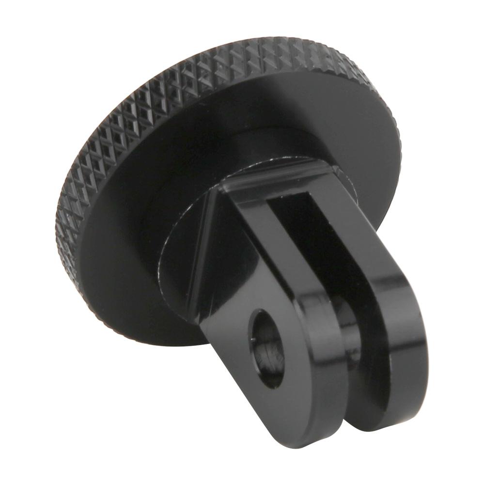 Stop Aluminium Czarny Mini Adapter Statywu z Interfejsem 14 Calowym do Akcesoriów Kamery Sportowej