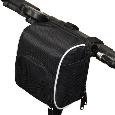 Borsa da Manubrio per Bicicletta Borsa per Scooter Elettrico Cestino per Bici Borsa Laterale da Telaio Anteriore MTB Grande Organizer da Ciclismo Pochette Bici