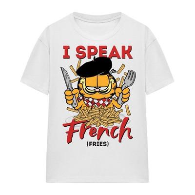 Garfield Unisex Adult Speaking Love T-Shirt