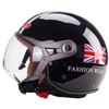 Motocyklová retro helma unisex pro čtyři roční období, elektrická auto poloviční helma