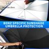 Car Logo Windshield Sunshade Umbrella for MERCEDES BENZ W203 W204 W205 W206 W209 W210 W211 W212 W213 W176 W166 W163 W221 W222 CDEFG1