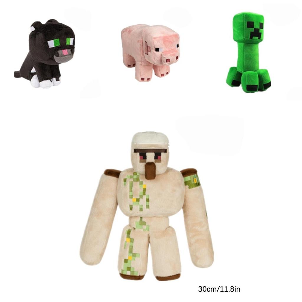Minecraft Stuffed Animal Soft Plush Toypixel Doll Perfect Bedroom Decor For Kids And Adults