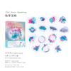30 pcs/pack Watercolor splashes Style PET Stickers Adhesive Diy Hand Account Diary Album Scrapbooking Junk Journal Supplies