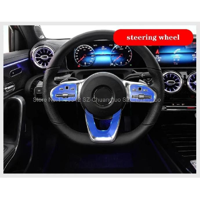 Film protecteur en TPU Pour Mercedes Benz Classe A W177 A180 A200 A250 2019-2022 Intérieur de voiture Console centrale Film anti-rayures
