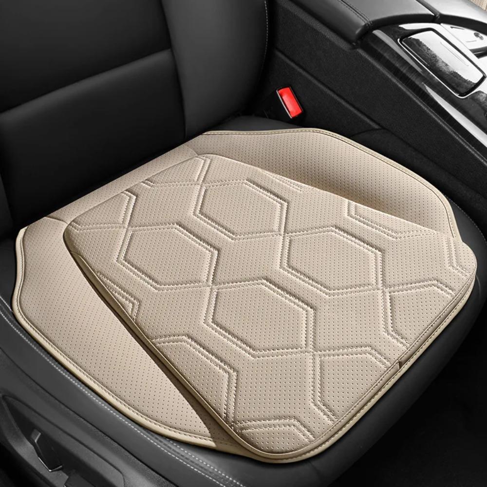 Car Seat Cushion Breathable Perforated Leather Car Seat Cushion Skin Friendly Four Season Cover