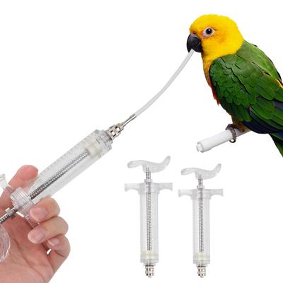 Pet Feeding 20ml/50ml Parrot Feeding Syringe Baby Bird Feeder Bird Supplies Hand-raised Breastfeeder