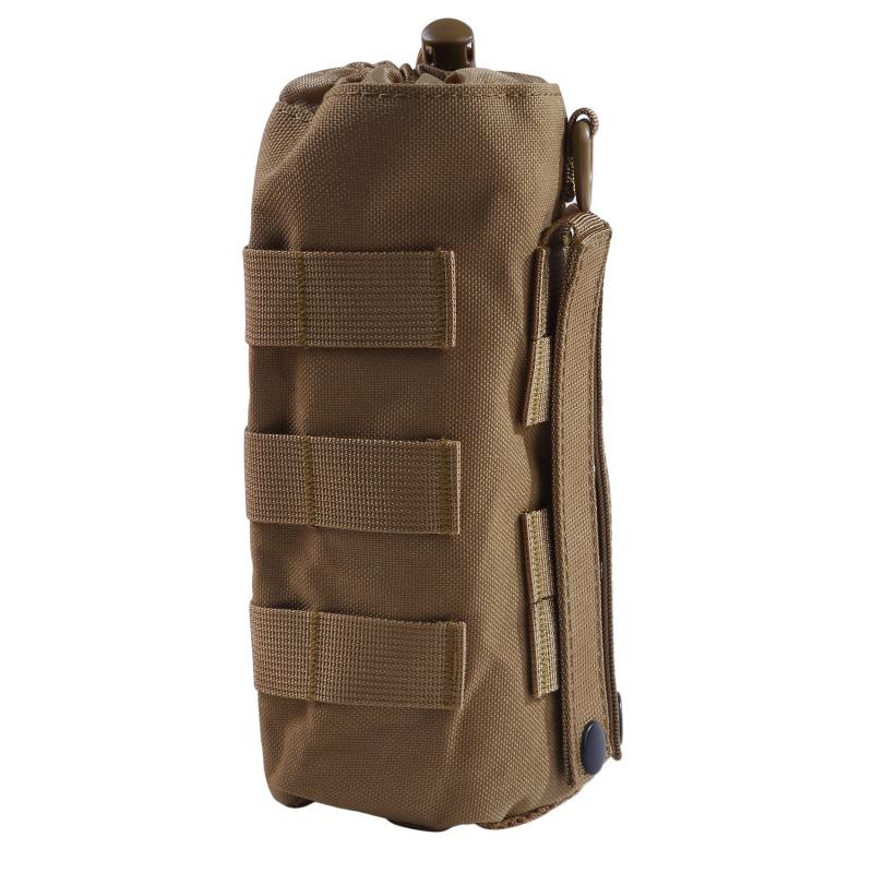 Outdoor Camping Hiking Hanging Water Bottle Bag With Mountaineering Backpack Water Cup Cover Portable Bottle Bags