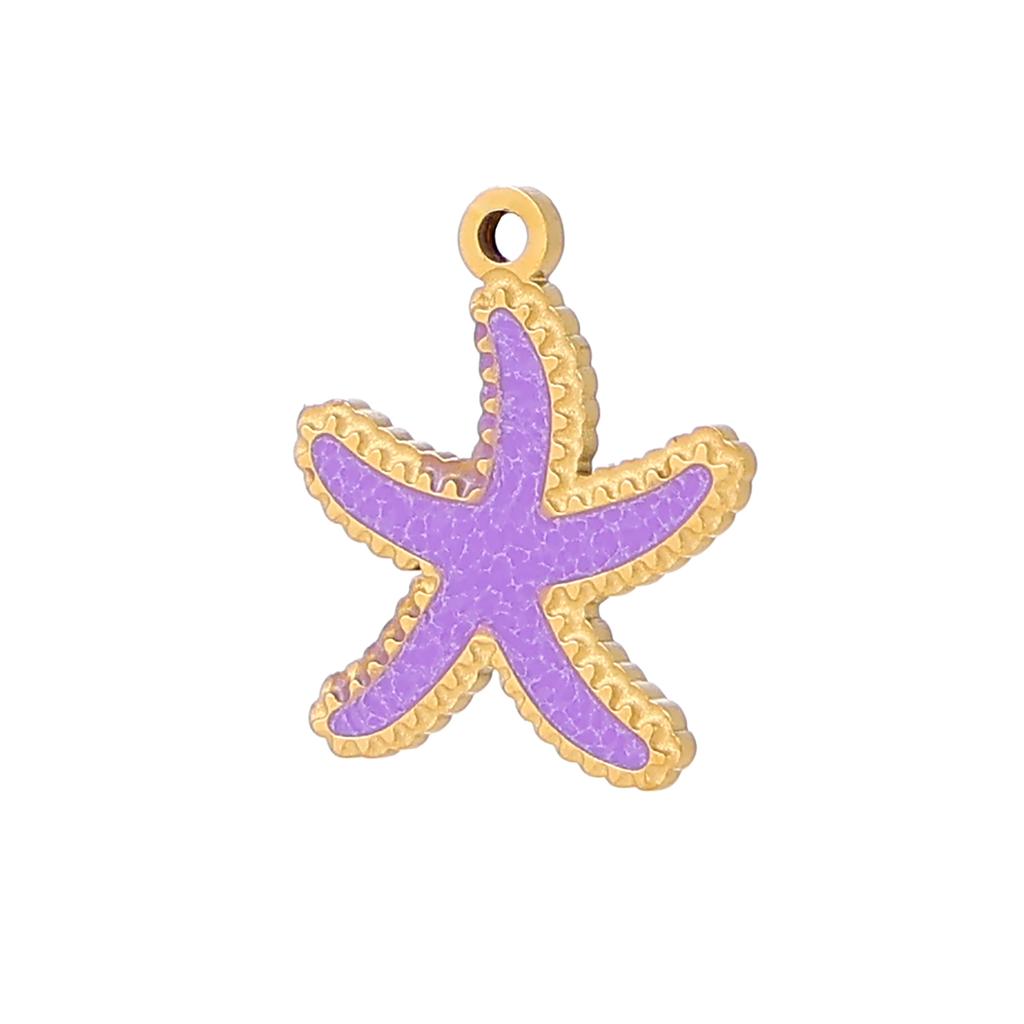 CARLIDANA Fashion Gold Plated Stainless Steel Sea Shell Cross Charms For Jewelry Making Necklace Pendant DIY Accessories