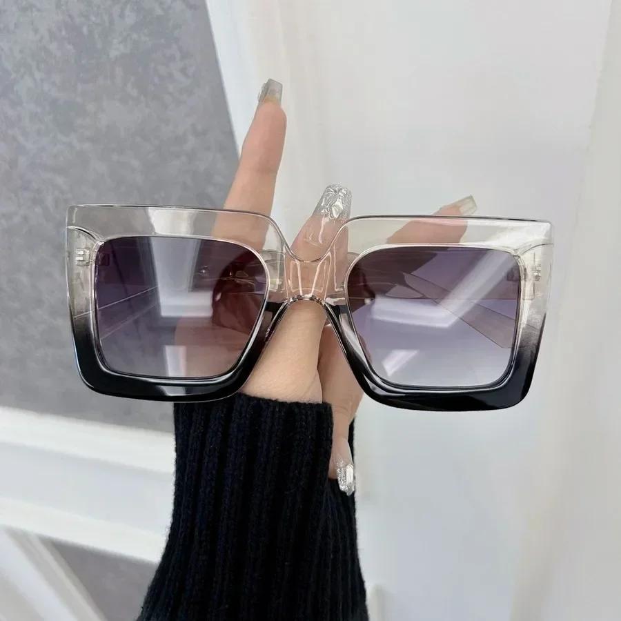 Classic Square Sunglasses Women Men Minimalist Fashion Female Male Retro Casual