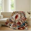 Classic S-Slam Comic D-Dunk-S Blanket Warm Soft Suitable For Bedroom Sofa Bed Living Room Office Travel Camping Gifts