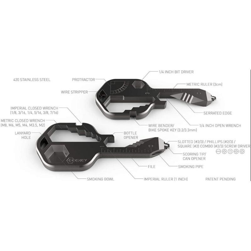 

Многофункциональный инструмент 24 в 1 Мини-инструмент Портативный уличный инструмент