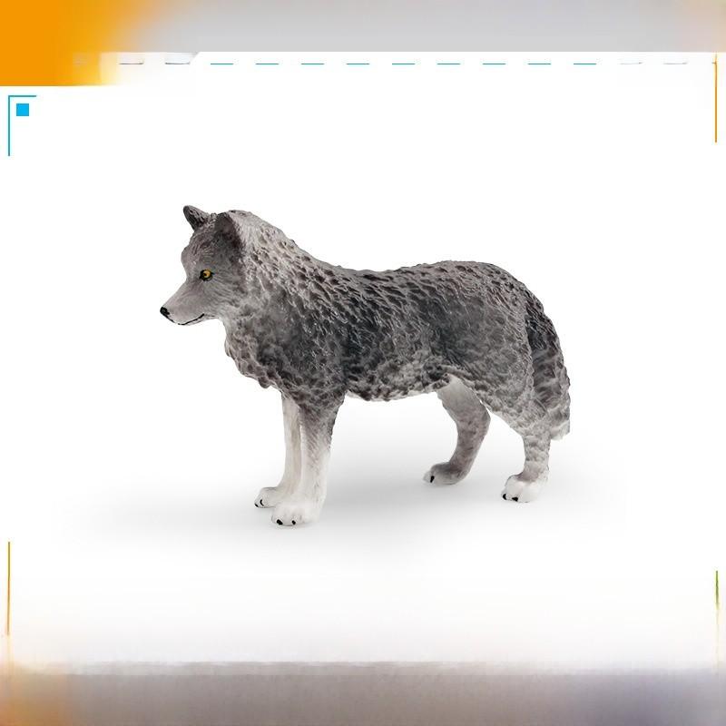 Arctic Wolf Static Pvc Figure For Animal Enthusiasts And Educational Displays