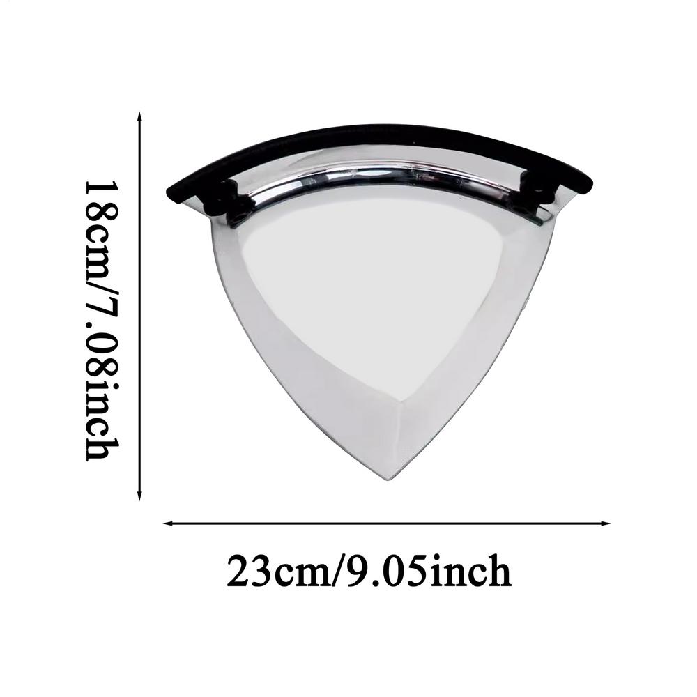 

Traffic Mirror Acrylic Convex Traffic Security Mirror High Visibility Security Supplies For Indoor Outdoor School Parking