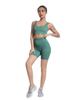 Hot-Selling Women's Seamless V-Neck Yoga Tank Top - Ribbed, High Elastic & Shockproof Sports Bra